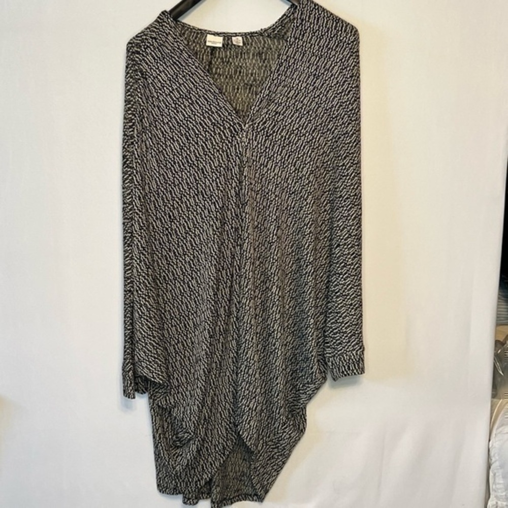 Westbound Women Open Poncho Sweater Women Plus 1X.
